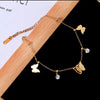 Butterfly Elegant Crystal Anklet