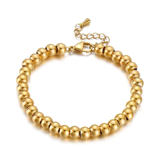 Minimalist Bead Chain Bracelet