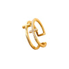 Fashion Double Cross Ring