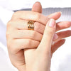 Multi Layer Spiral Design Finger Ring