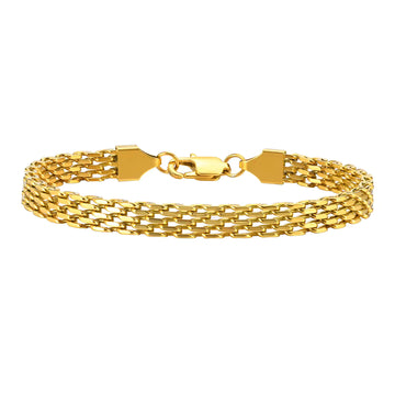 Mesh Link Chain Band Bracelet