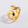 Eternity 18k Gold Plated Fashion Rings