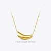 Thin Round Snake Pendant Necklace