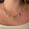 New Style Summer Paper Clip Chain Necklace