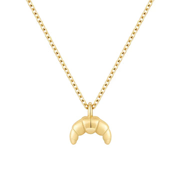 Ox Horns Pendant Necklace