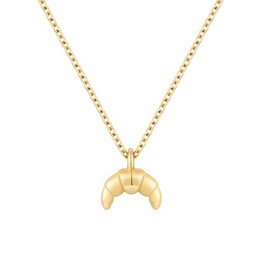 Ox Horns Pendant Necklace