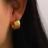 Non Tarnish Hoops Earrings