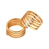 Multi Layer Spiral Design Finger Ring