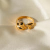 Asymmetric Heart Ring