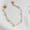 Bohemian Freshwater Pearl Anklet