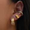 Fashion C Shaped Bold Earrings