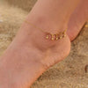 Y Shaped Tassel Anklet