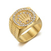 Diamonds Finger Hip Hop Trendy Ring