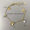 Butterfly Elegant Crystal Anklet