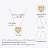 Heart Zircon Pendant Necklace