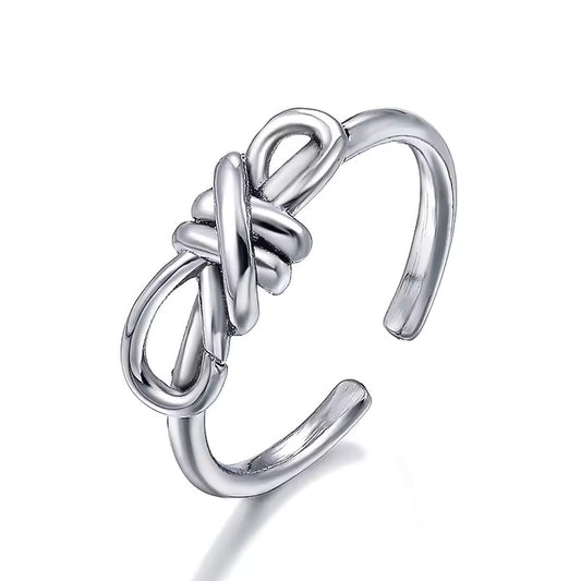 Trendy Dainty Bow Knot Ring