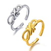 Trendy Dainty Bow Knot Ring