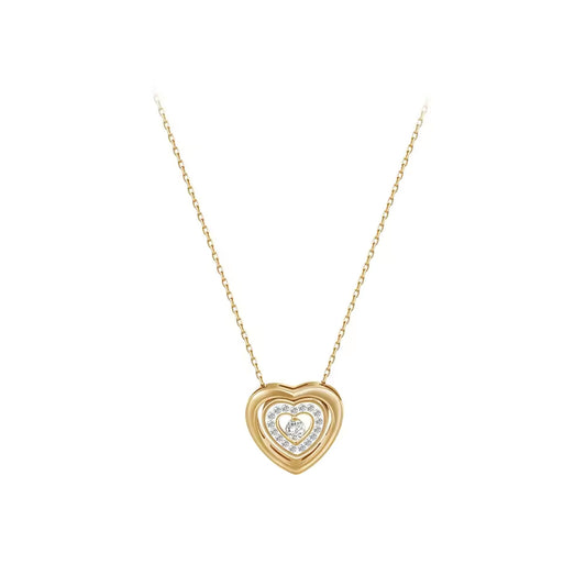 Heart Zircon Pendant Necklace