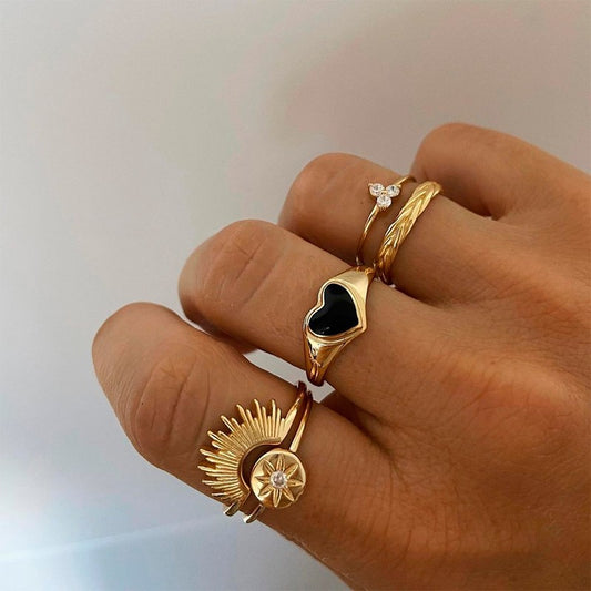 Black Love Ring