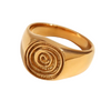 Swirl Ripple Ring