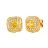 Cubic Zirconia 18k Earring