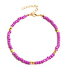 Bohemian Colorful Glass Beads Anklet