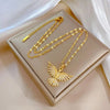 Vintage Phoenix Pendant Necklace