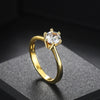 Diamond Gold Engagement Ring