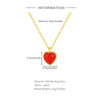 Heart Pendant Clavicle Necklace