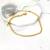 Delicate Twist Chains Anklet