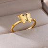 Color Butterfly Ring