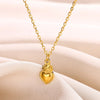 Fashion Heart Radish Pendant Necklace