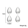 2024 New Two Layers Water Drop Hanging Earring