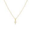 Delicate Cross Pendant Necklace