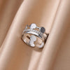 Fashion Multilayer Crown Ring