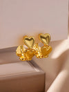 Fashion Stacking Heart Stud Earring