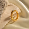 Ring aus Kunstperle