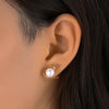 Romantic Love Heart Stud Earring