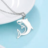 Collier pendentif requin mignon