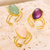 Vintage Fashion Natural Stone Ring