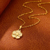 Vintage Flower Pendant Necklace