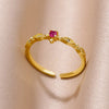 Bling Classic Zirconia Aesthetic Ring