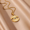 Collier pendentif Evil Eye II