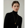 Minimalist Long Unisex Sweater Winter Necklace