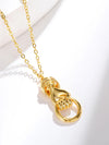 Delicate Color Chain Fist Necklace