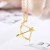 Bow & Arrow Pendant Necklace