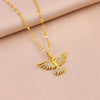 Vintage Phoenix Pendant Necklace