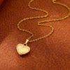 Minimalist Heart Pendant Necklace