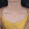 Delicate Cross Pendant Necklace