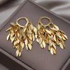 Love Leaves Tassels Earring